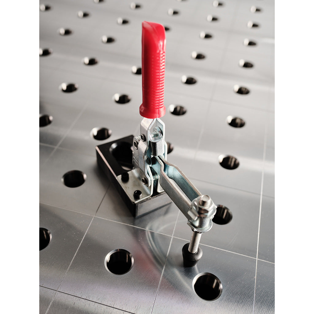 Schweißtisch Schnellspannzwinge mit Grundplatte / System 28