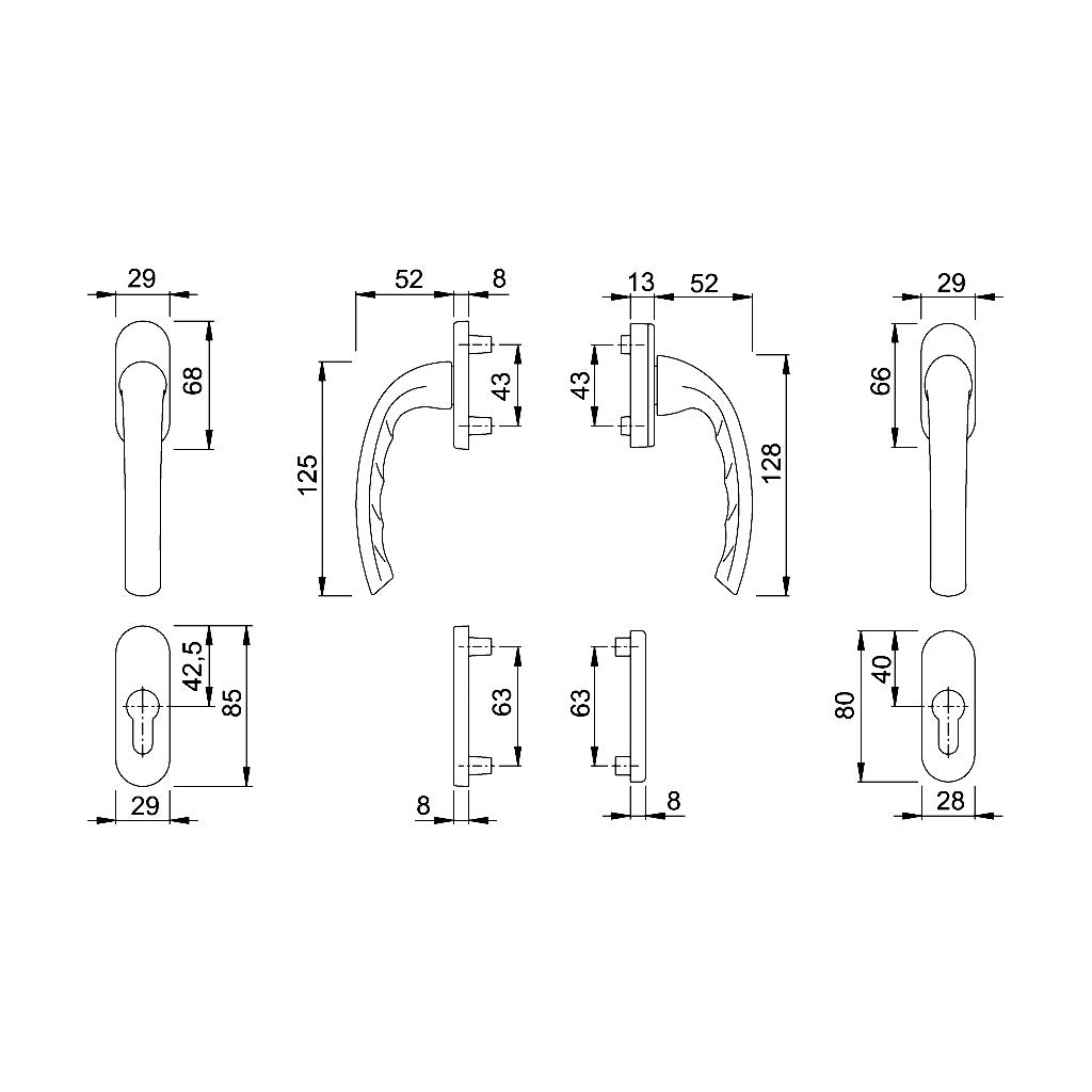 Set portafinestra modello Tokyo