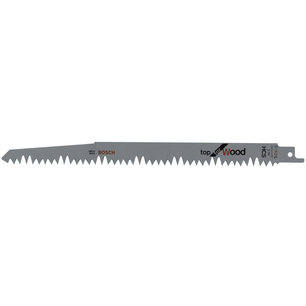 Reciprocating saw blade wood
