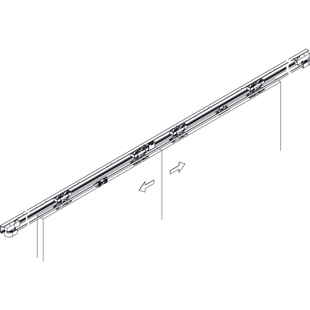 Beschlägesatz HAWA-Symmetric 80/Z