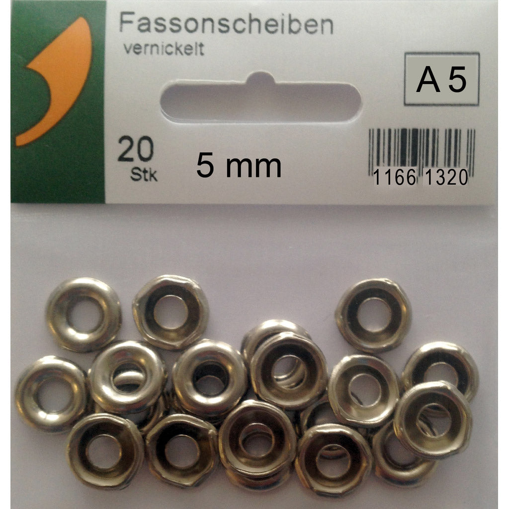 Dischi a forma di SBV nichelati