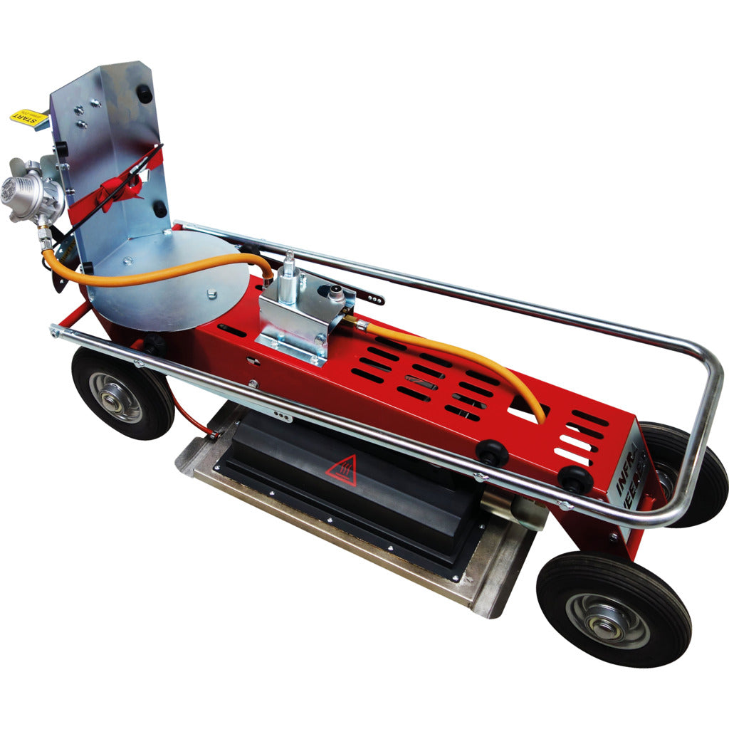 Infrared weed killer