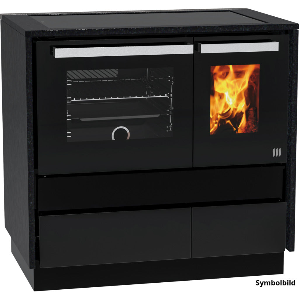 Lohberger solid fuel stove MODERN / without warming compartment