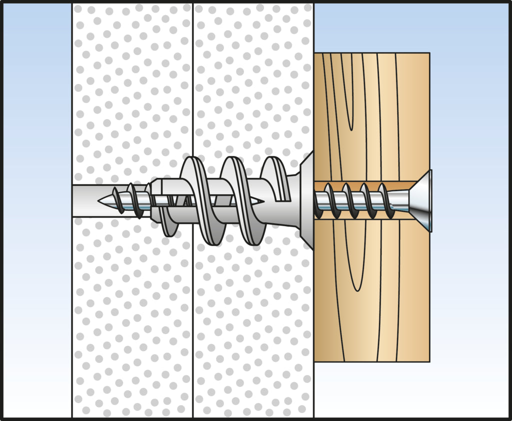 Plasterboard dowel GK