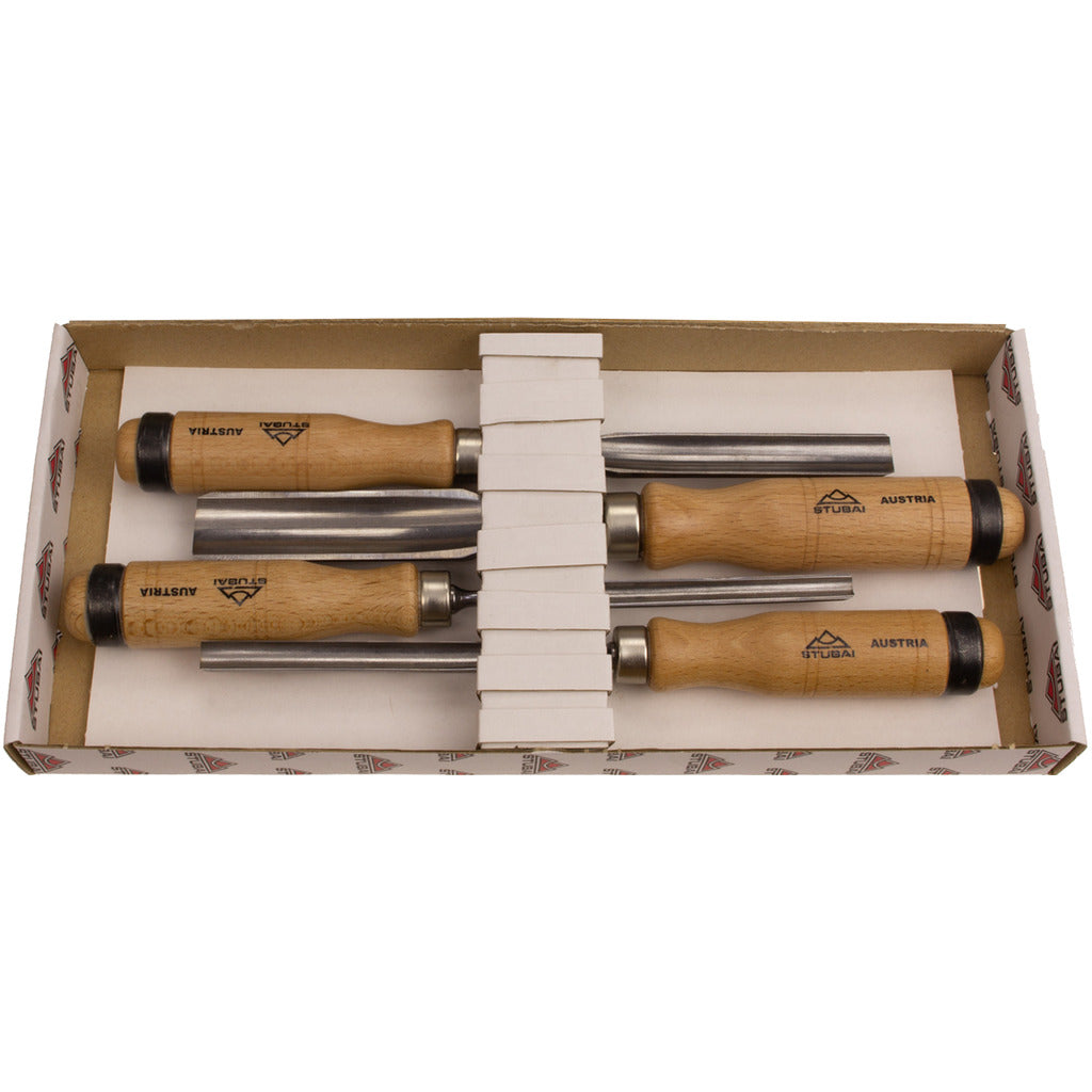 Hohleisensatz 4-teilig