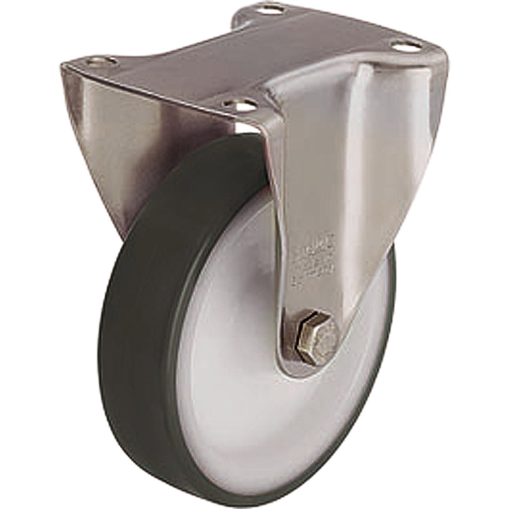 Stainless steel fixed castor BX-POTH 100G