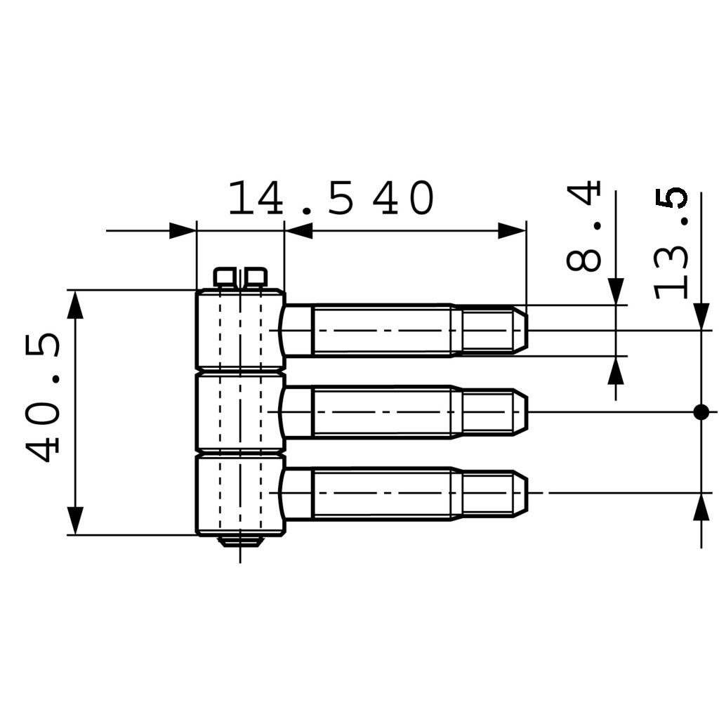 Window hinge 40H-145-000 (2.1400.DB)