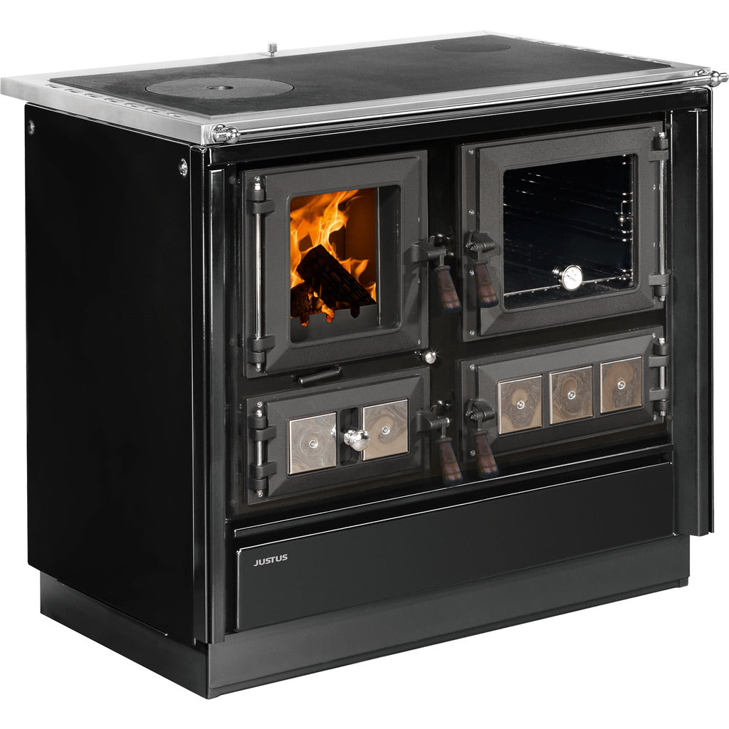 Stufa a combustibile solido Justus Rustico 90 2.0