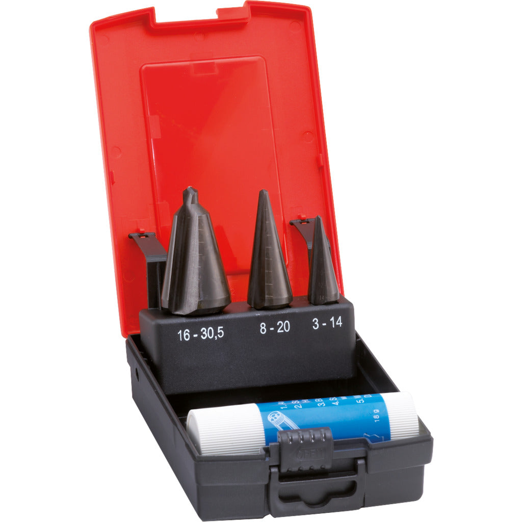 Precision sheet metal cone drill set type 1306 (cone drill)