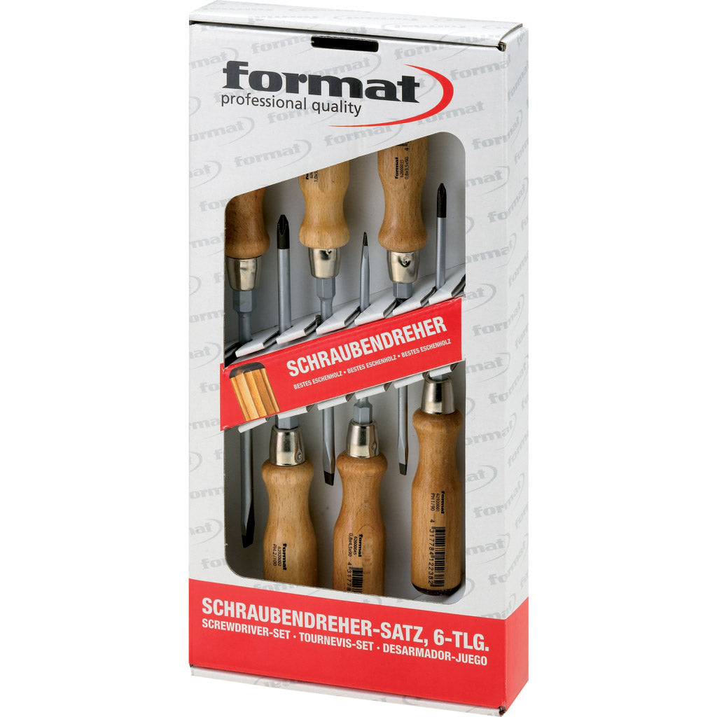 Schraubendreher-Satz mit Holzheft