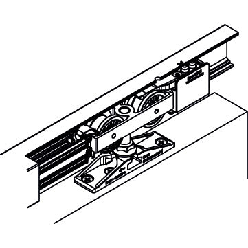 Fitting set HAWA-Junior 80/Z