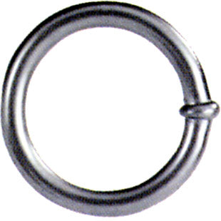 Welded galvanized rings
