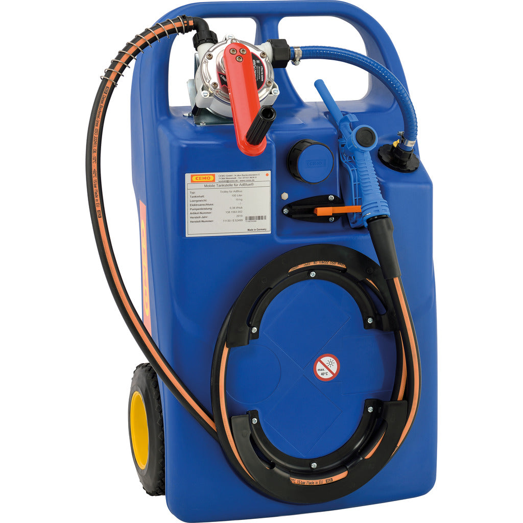 Carrello AdBlue® con pompa a manovella