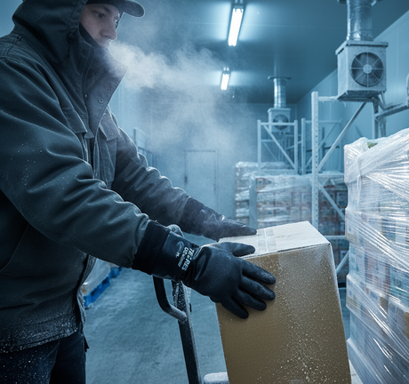 Der SHOWA TEMRES® - ein Winter-Arbeitshandschuh, der mehr kann!