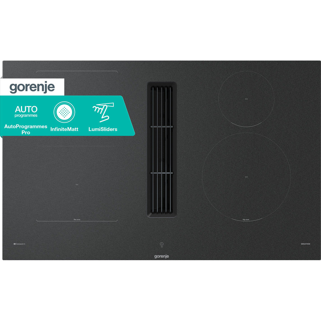 Piano cottura a induzione con cappa integrata G800 GEH8433BSRWF