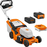 Set tosaerba a batteria Stihl RMA 453.3 PV / con batterie AP 30, AP 300 S e caricabatterie AL 301
