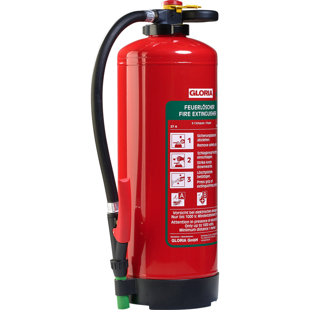 Estintore a ricarica di schiuma senza fluoro SBF 9 PRO