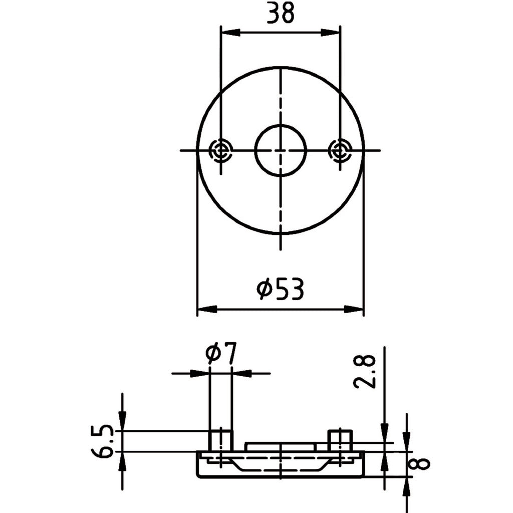Rosette 5620 CG easyfix