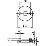 Rosette 5620 CG easyfix