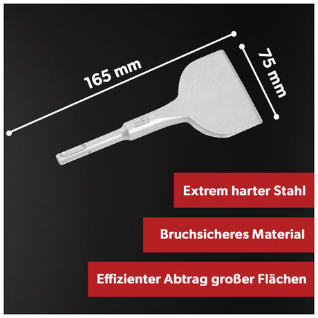 Siwitec SDS Plus Fliesenmeißel 75 x 165 mm