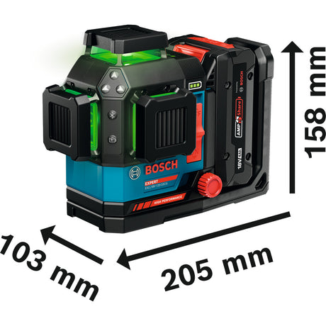 Baulaser Expert EXLL18V-120-33CG DK20
