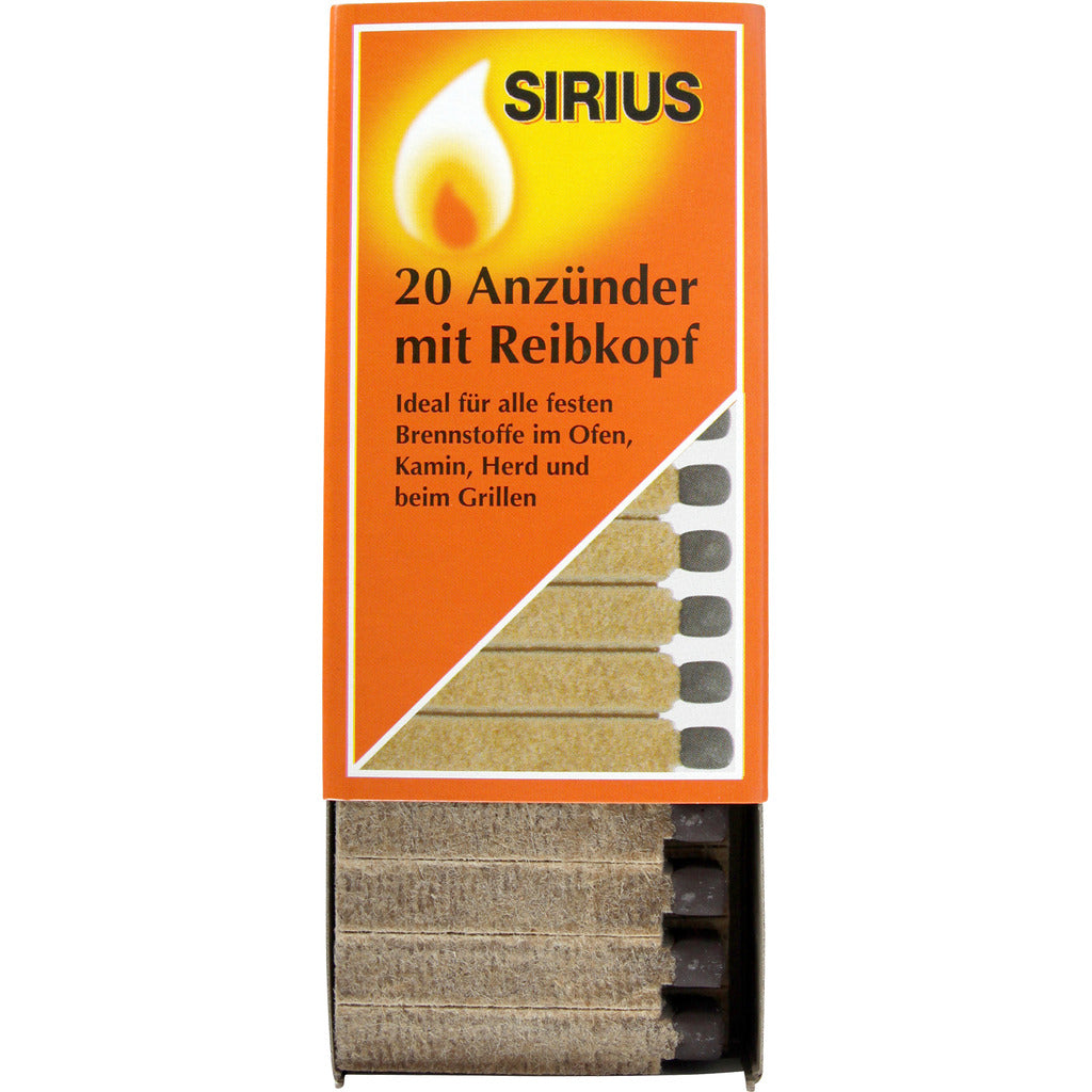Sirius Anzünder mit Reibkopf