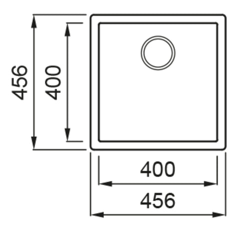 Spüle Tina 400 U