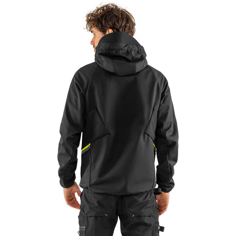 Giacca softshell funzionale con cappuccio 4871 GBF