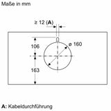 Integrierte Designhaube iQ500 LJ97BAM60