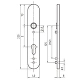 Langschild 5347 FH