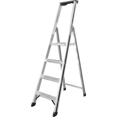 ALU-PRO Stufenstehleiter mit Plattform 70026