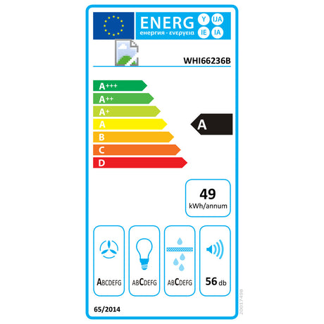 Kamin-Dunstabzugshaube G600 WHI66236B