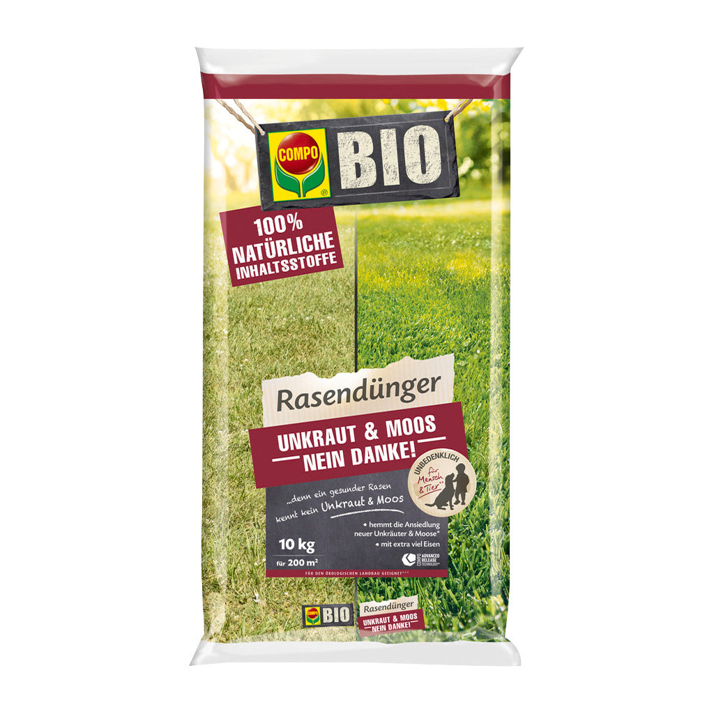 Compo Rasendünger Unkraut &amp; Moos Nein Danke!