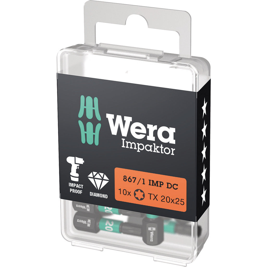 DIY Impaktor Bits 867/1 IMP DC TORX®