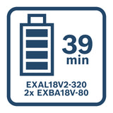 Doppelladegerät EXAL18V2-320