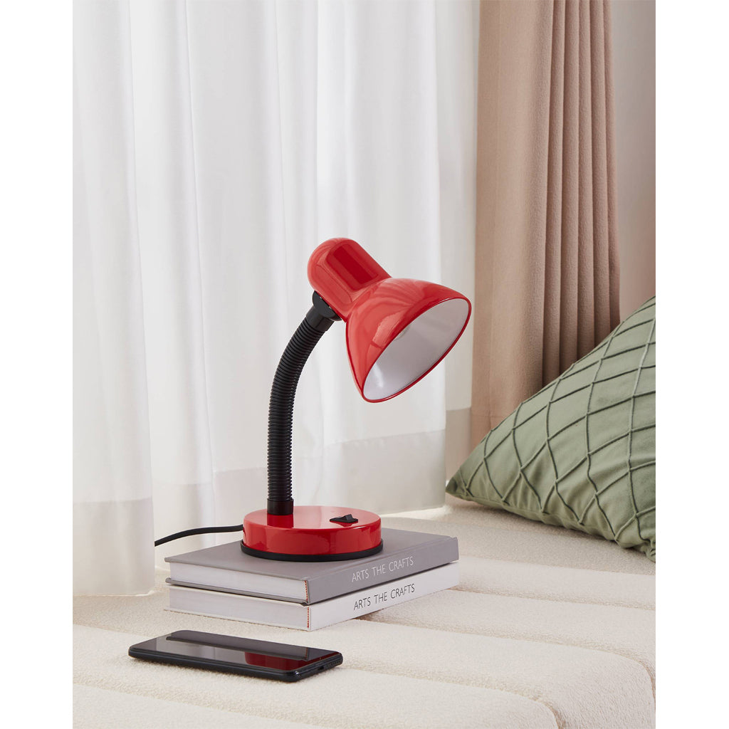 Eglo Tischlampe BASIC / rot