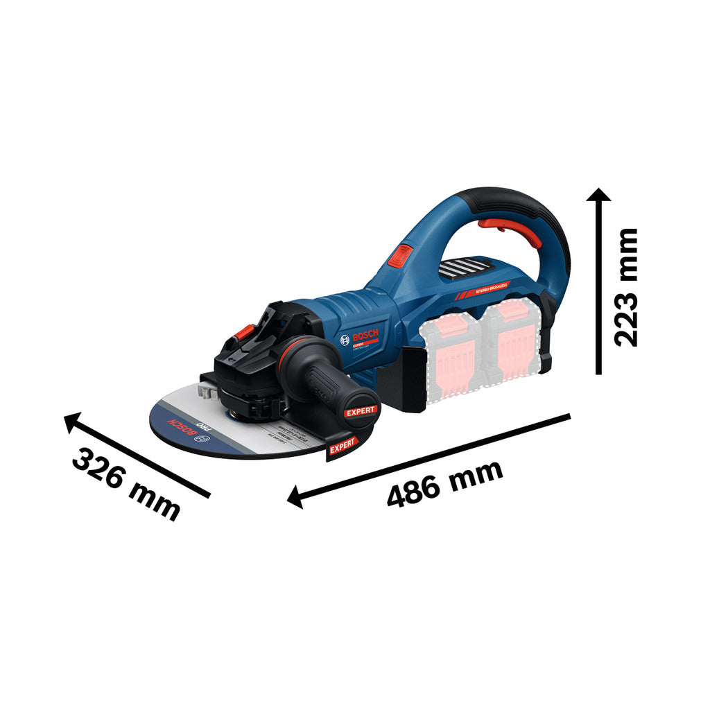 Smerigliatrice angolare a batteria EXWS18V2-230P