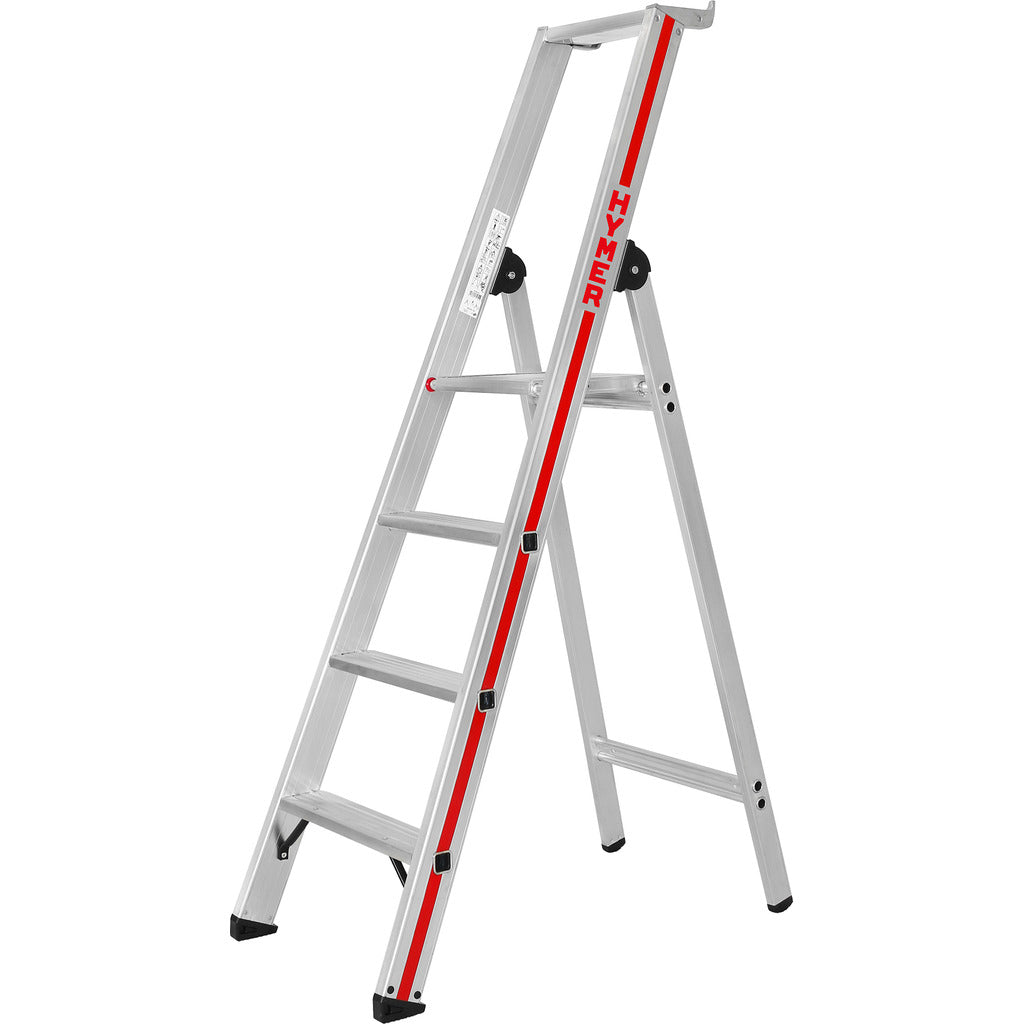Scala a pioli con piattaforma 8026