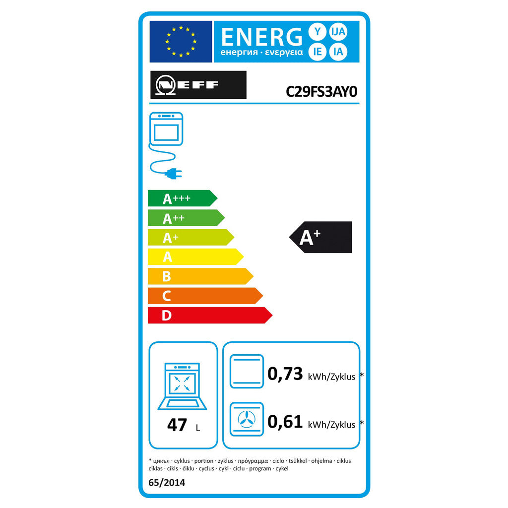 Forno a vapore combinato da incasso Flex Design C29FS3AY0