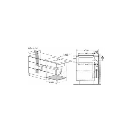 Kochfeld inductionAir Plus iQ700 EX875LX67E