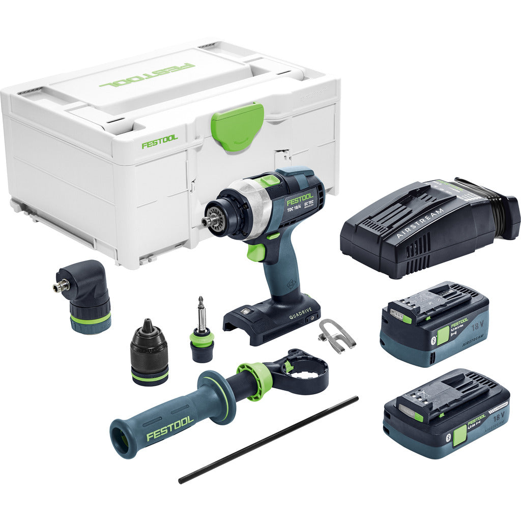 Akku-Bohrschrauber TDC QUADRIVE I-Set-SCA