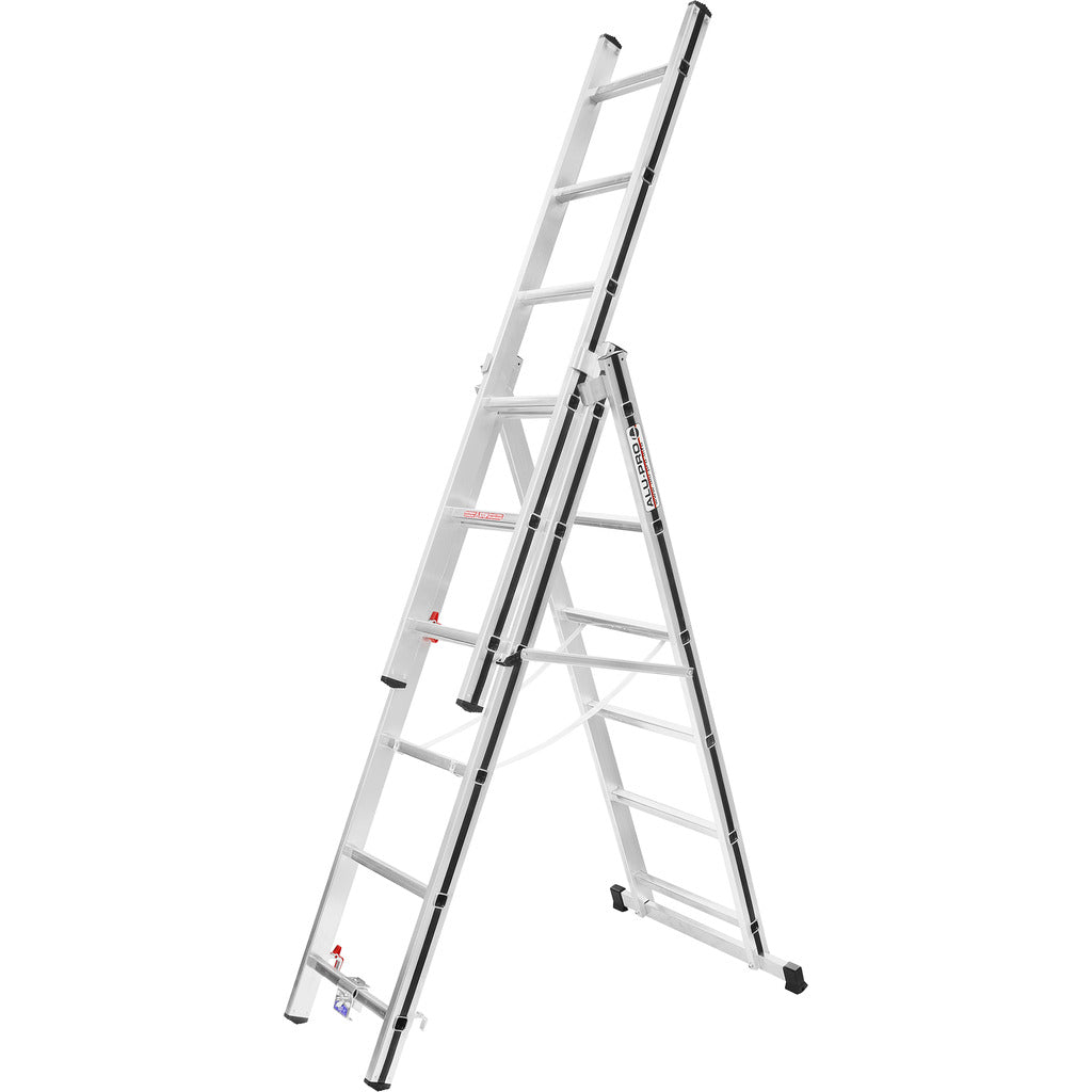 ALU-PRO Mehrzweckleiter 3-teilig 70047