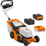 Set tosaerba a batteria Stihl RMA 443.3 PV / con batterie AP 30, AP 300 S e caricabatterie AL 301