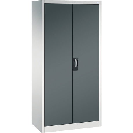 Tool cabinet with hinged doors and Ergo-Lock