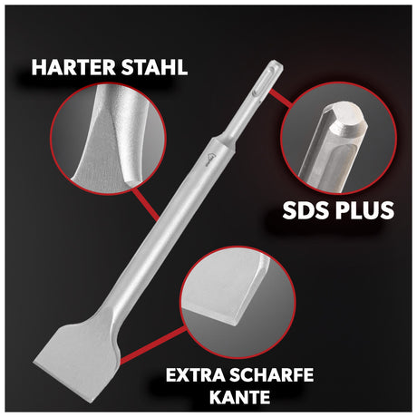 Siwitec SDS Plus Spatenmeißel 75 x 165 mm