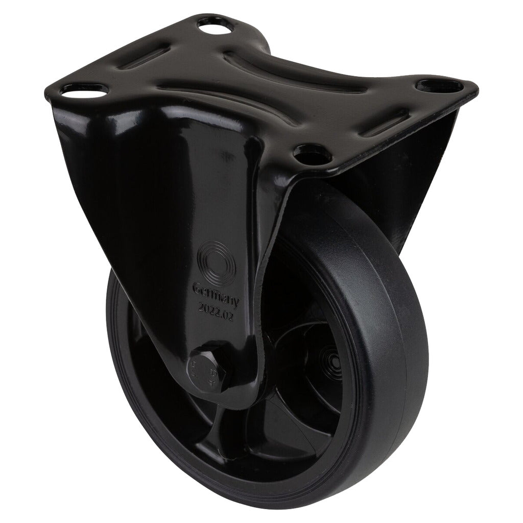 Bockrolle / Transportrolle  schwarz