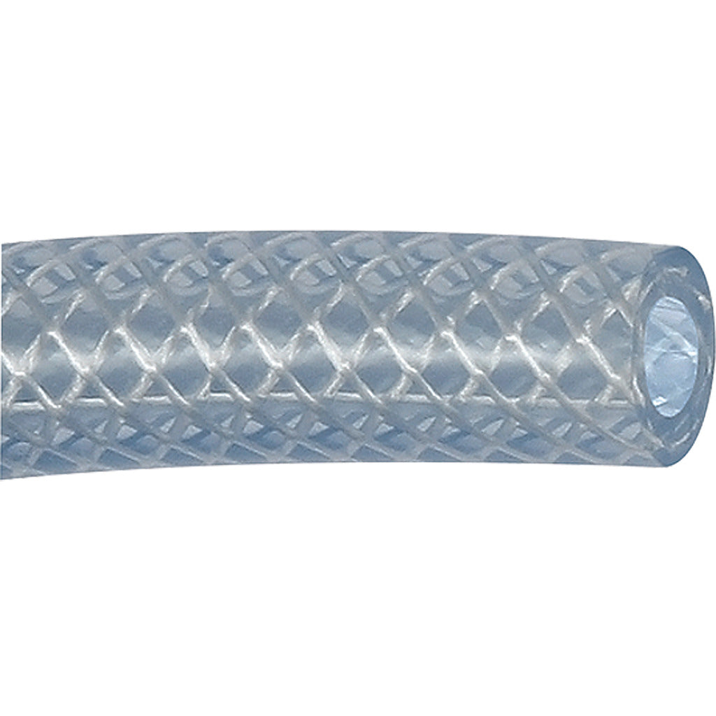 PVC-Gewebeschlauch 25 mm (1 ) x 30 mm, transparent, 4,84 PVC-Gewebeschlauch 25 mm (1 ) x 30 mm, transparent, 4,84
