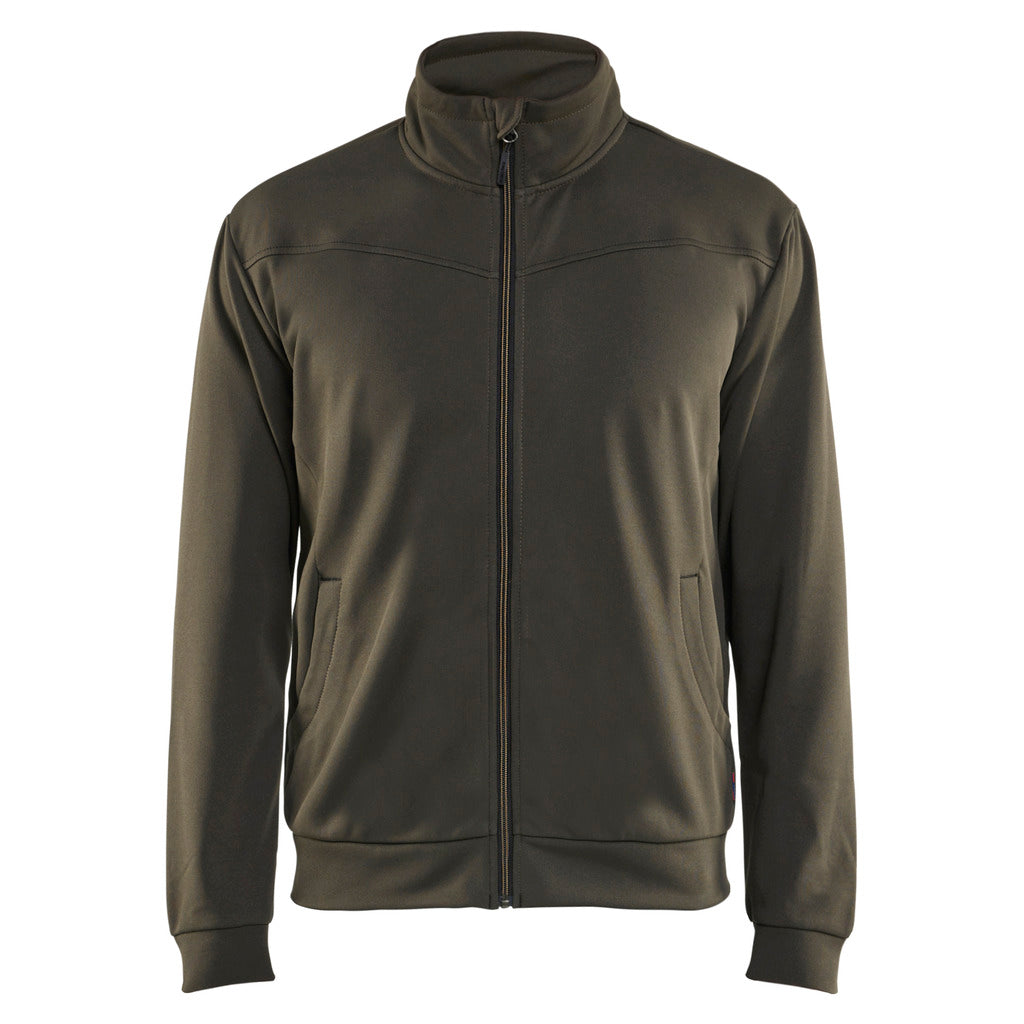Sweatjacke mit Zip