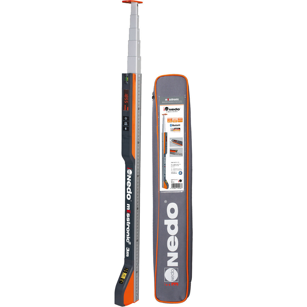 mEsstronic 2 Teleskop-Messstab mit Bluetooth