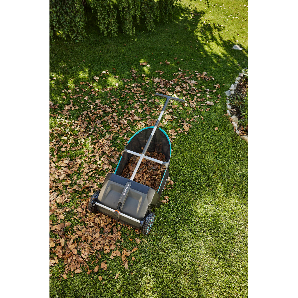 Gardena raccoglifoglie e raccoglierba per prati e terrazzi